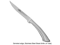 Sada steakových nožů NAPOLEON nerez - steakový nůž se zubatým ostřím