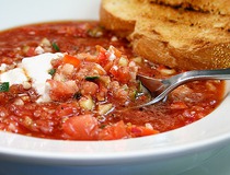 Gazpacho na grilu