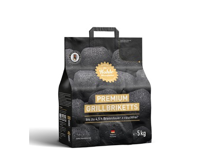 Grilovací brikety Kohle Manufaktur PREMIUM 5 kg